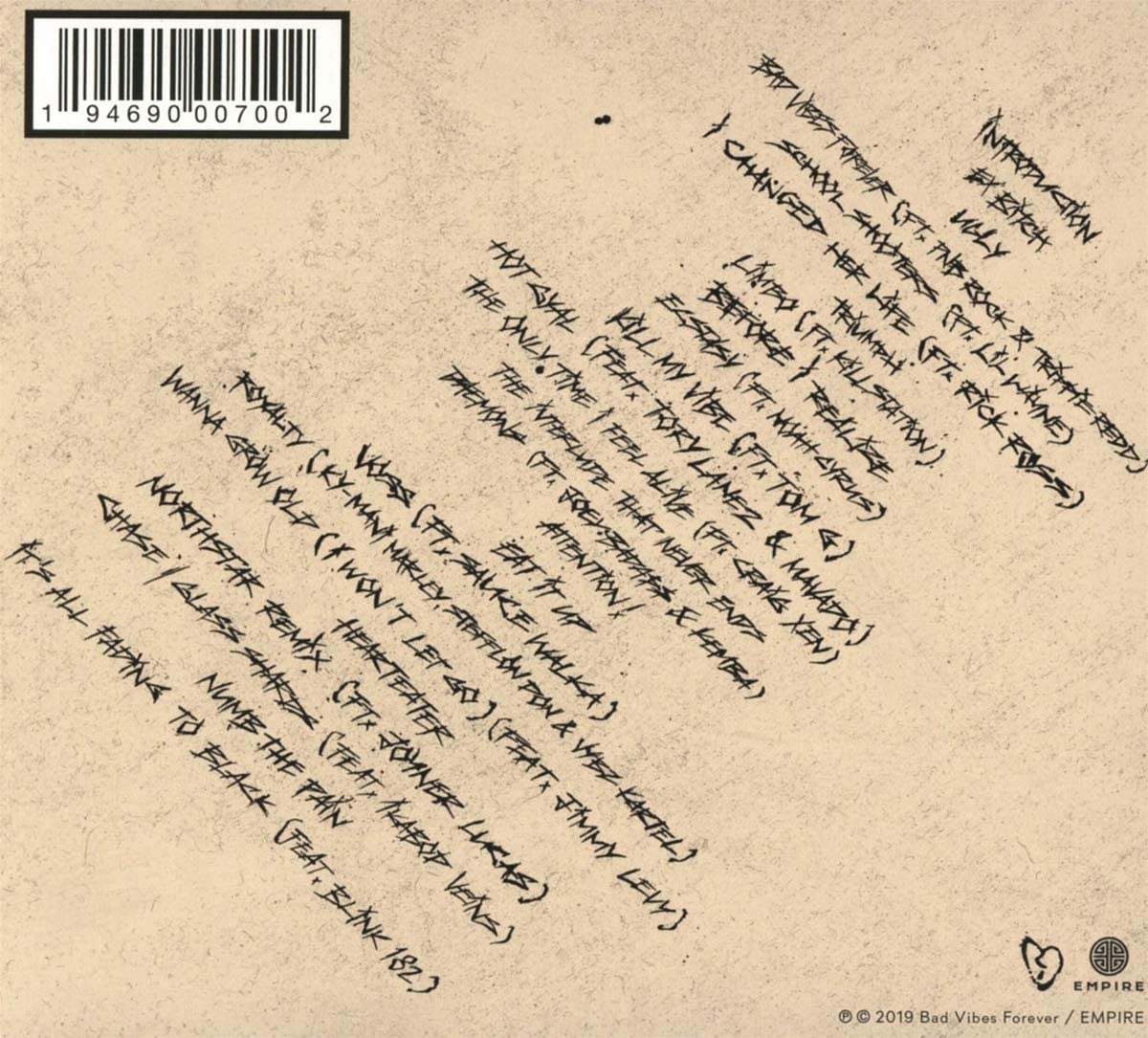 XXXtentacion/Bad Vibes Forever [CD]