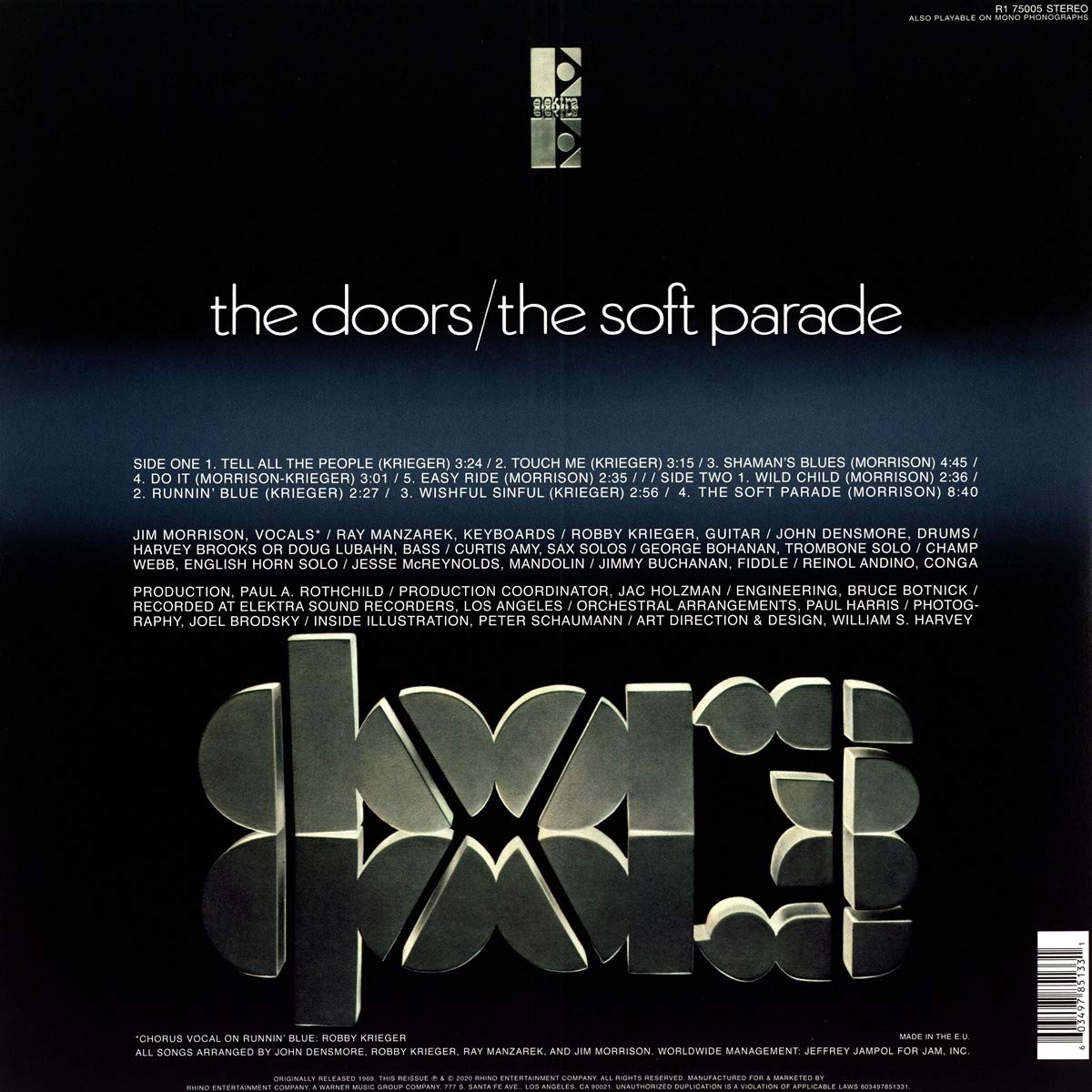 Doors, The/The Soft Parade (50th Ann. Remaster Edition) [LP]