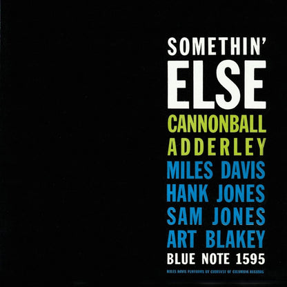 Adderley, Cannonball/Somethin' Else [CD]