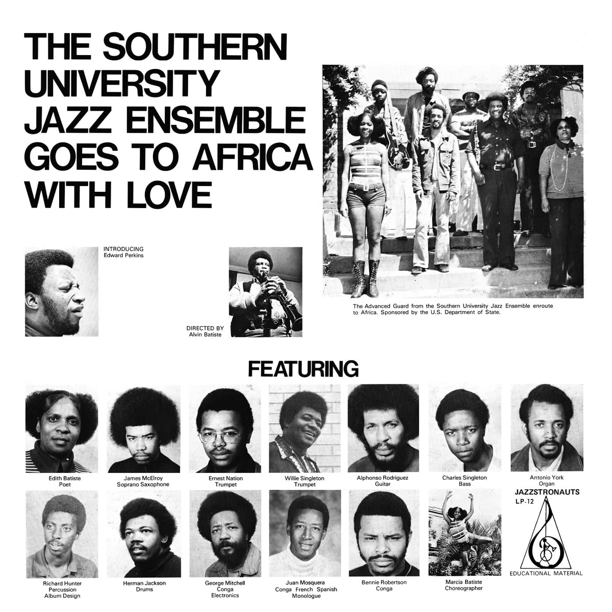 Southern University Jazz Ensemble/Goes To Africa With Love [LP]