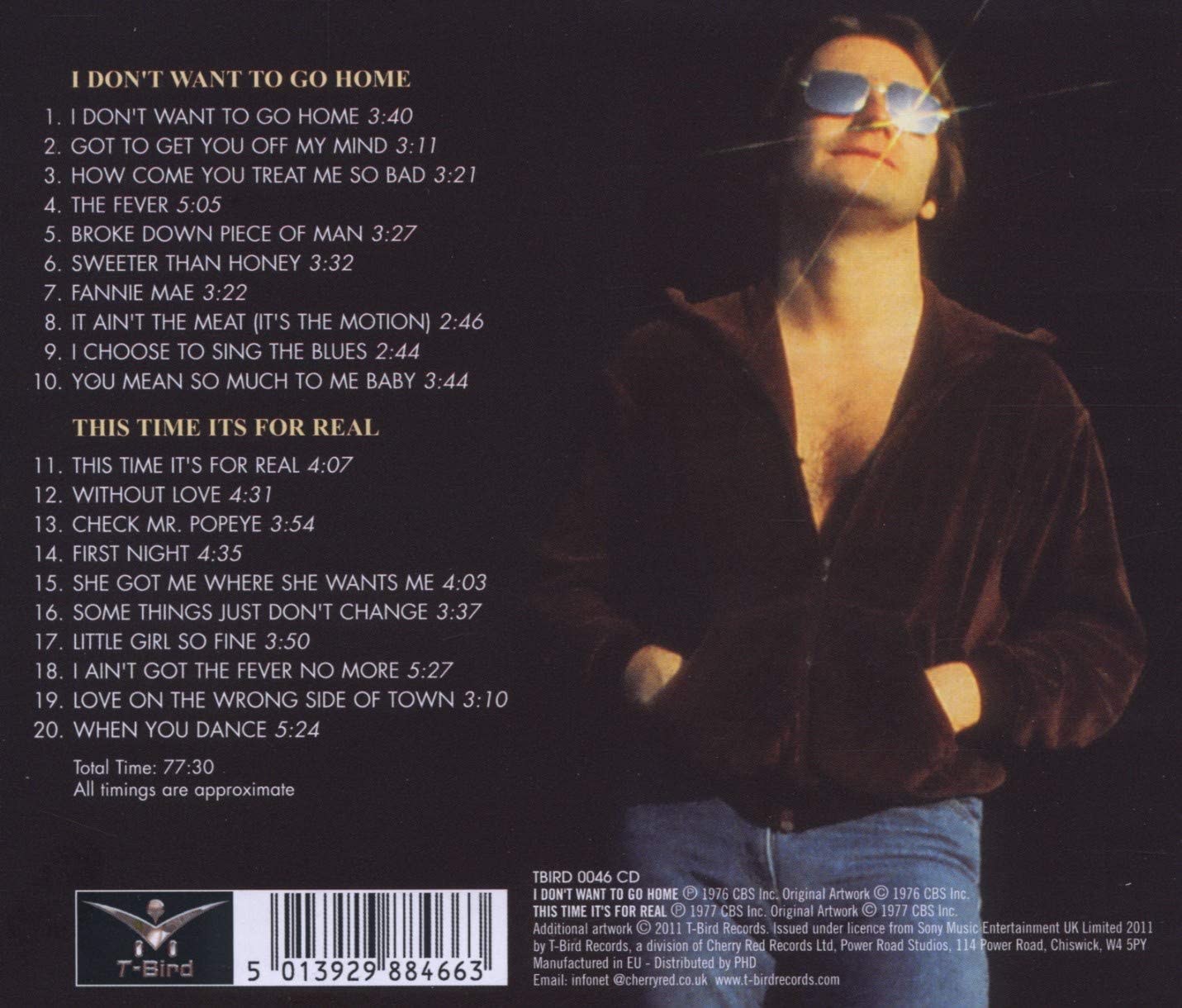 Southside Johnny & the Asbury Jukes/I Don't Want To Go Home/This Time It's For Real [CD]