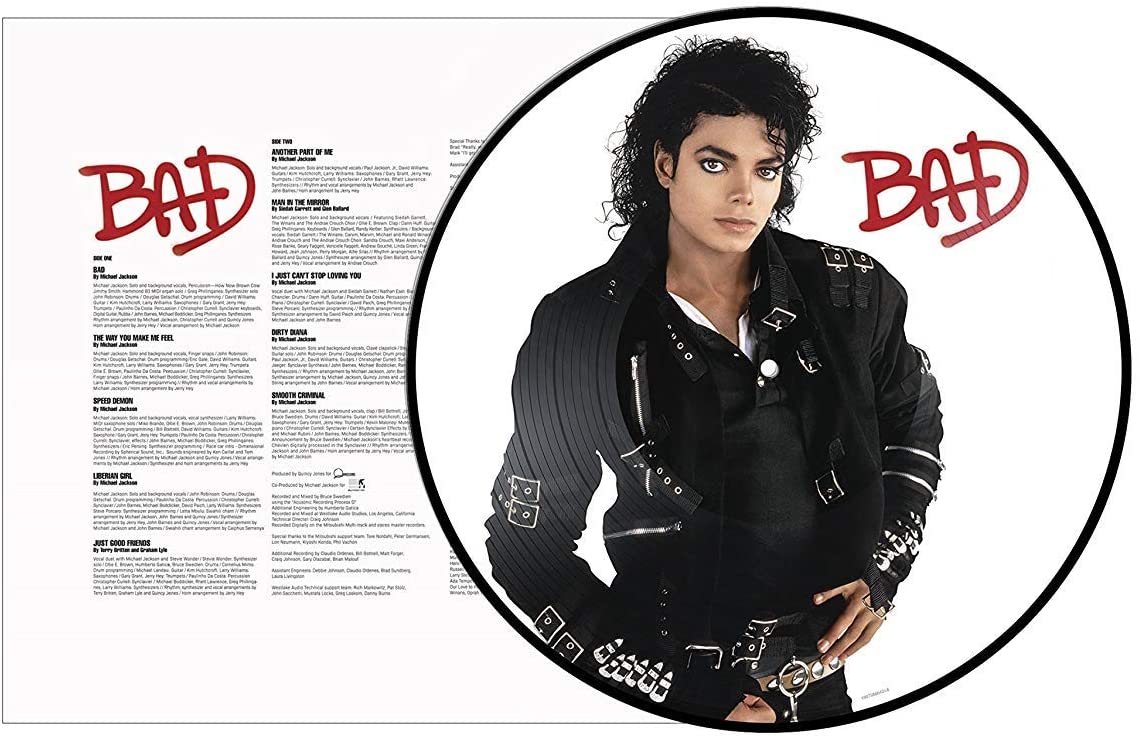 Jackson, Michael/Bad (Picture Disc) [LP]