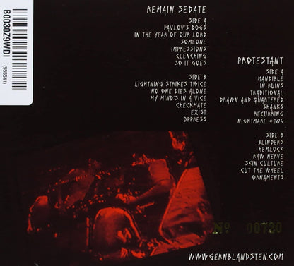 Rorschach/Remain Sedate/Protestant (2LP) [LP]