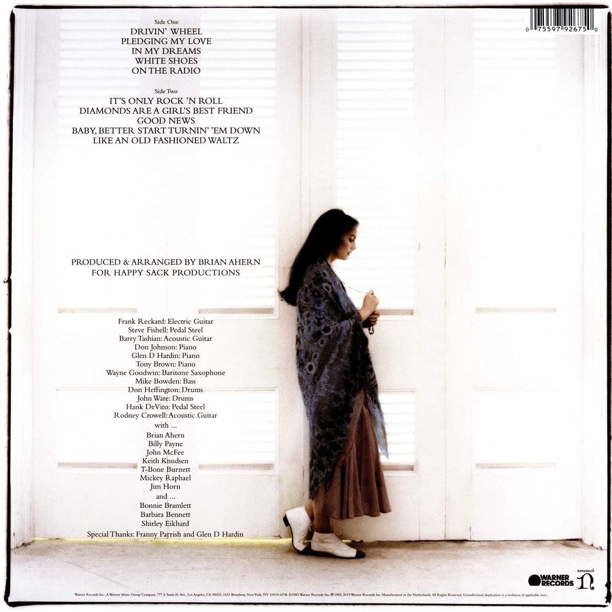 Harris, Emmylou/White Shoes [LP]