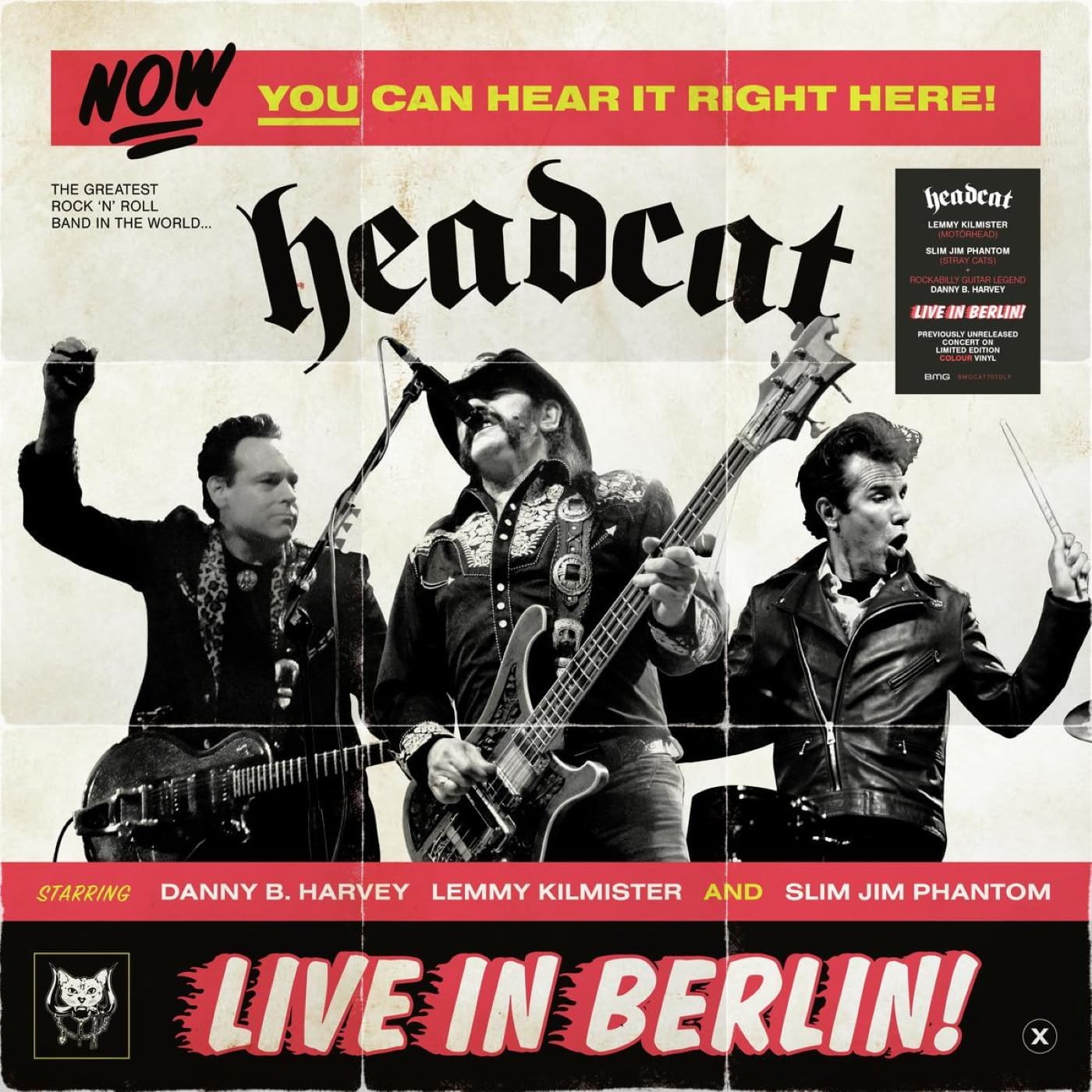 Headcat/Live In Berlin (Red Vinyl) [LP]