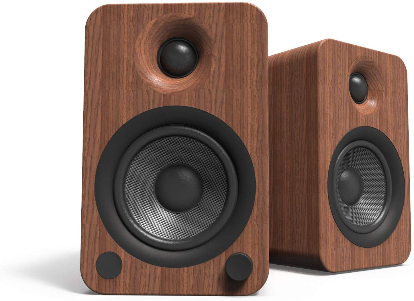 Kanto YU4 Powered Speakers - Walnut