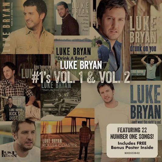 Bryan, Luke/#1's - Volume 1 & Vol 2 (2CD) [CD]