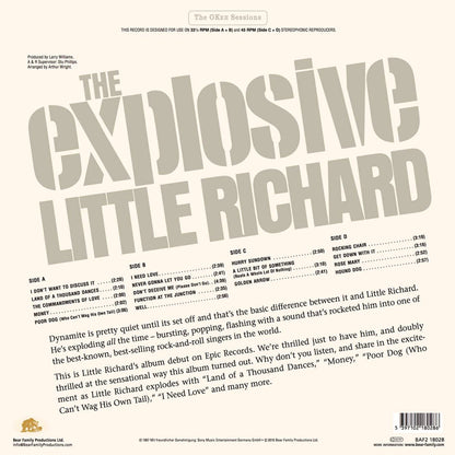 Little Richard/The Explosive (Bear Family) (2LP) [LP]