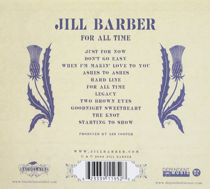 Barber, Jill/For All Time [CD]