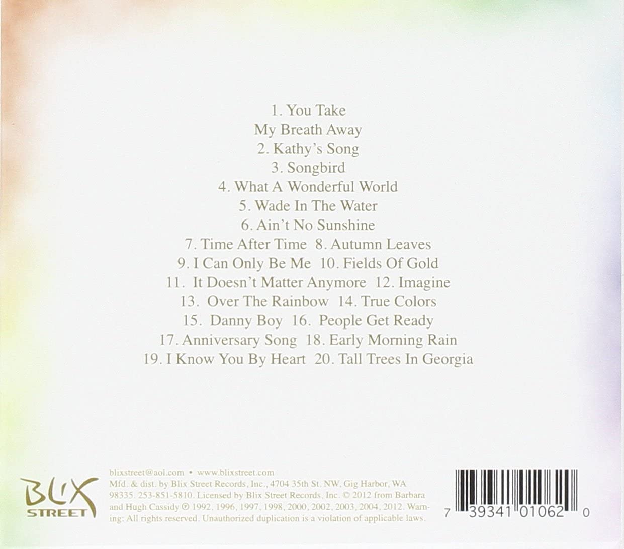 Cassidy, Eva/The Best of [CD]