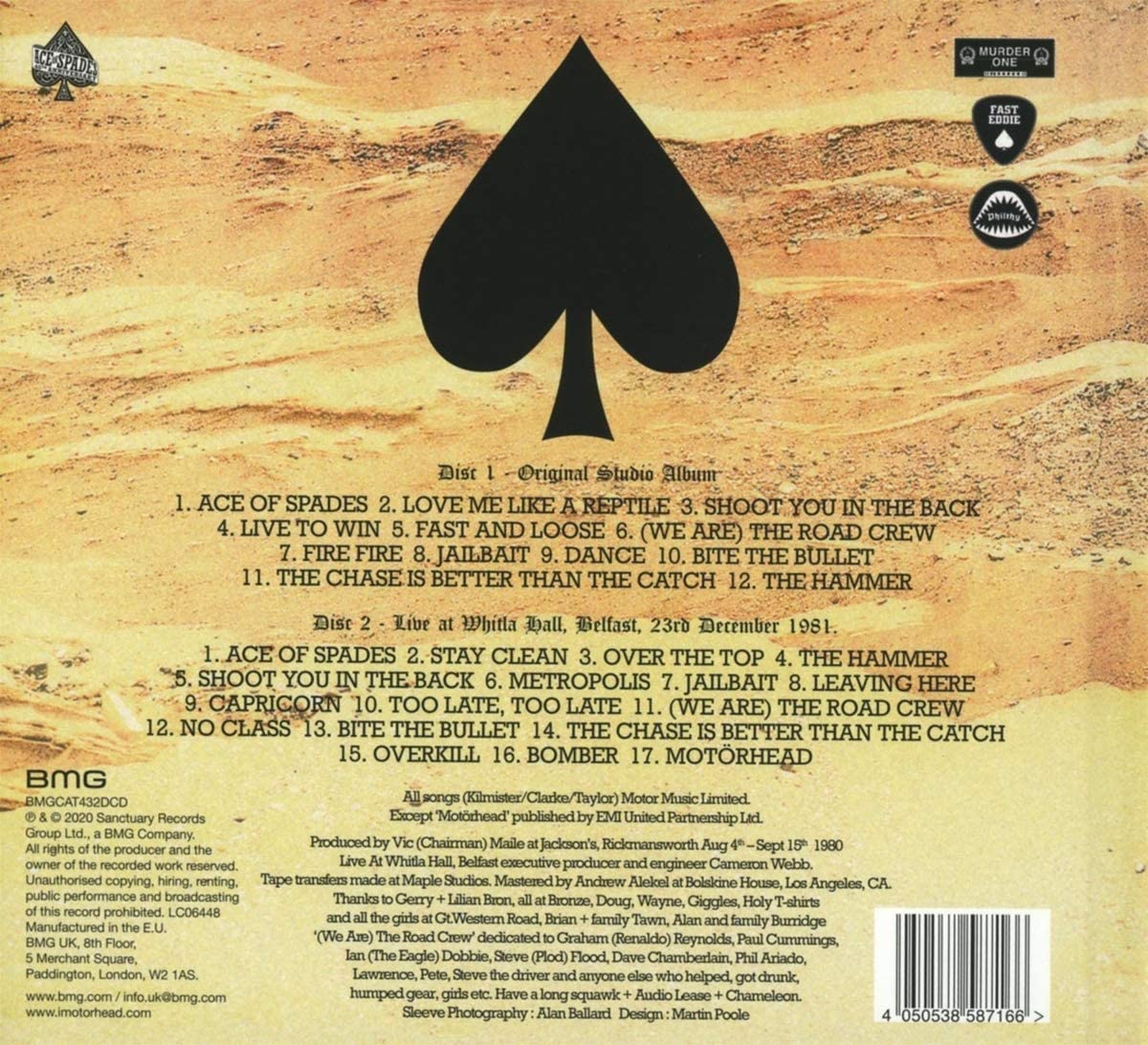 Motorhead/Ace of Spades (40th Ann. 2CD)