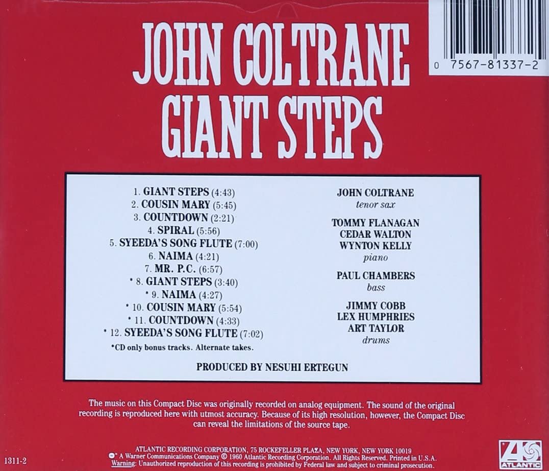 Coltrane, John/Giant Steps [CD]