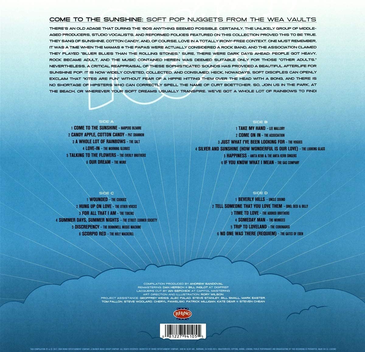 Nuggets/Come To the Sunshine: Soft Pop Nuggets [LP]