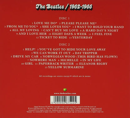 Beatles, The/1962-1966 (Red) [CD]