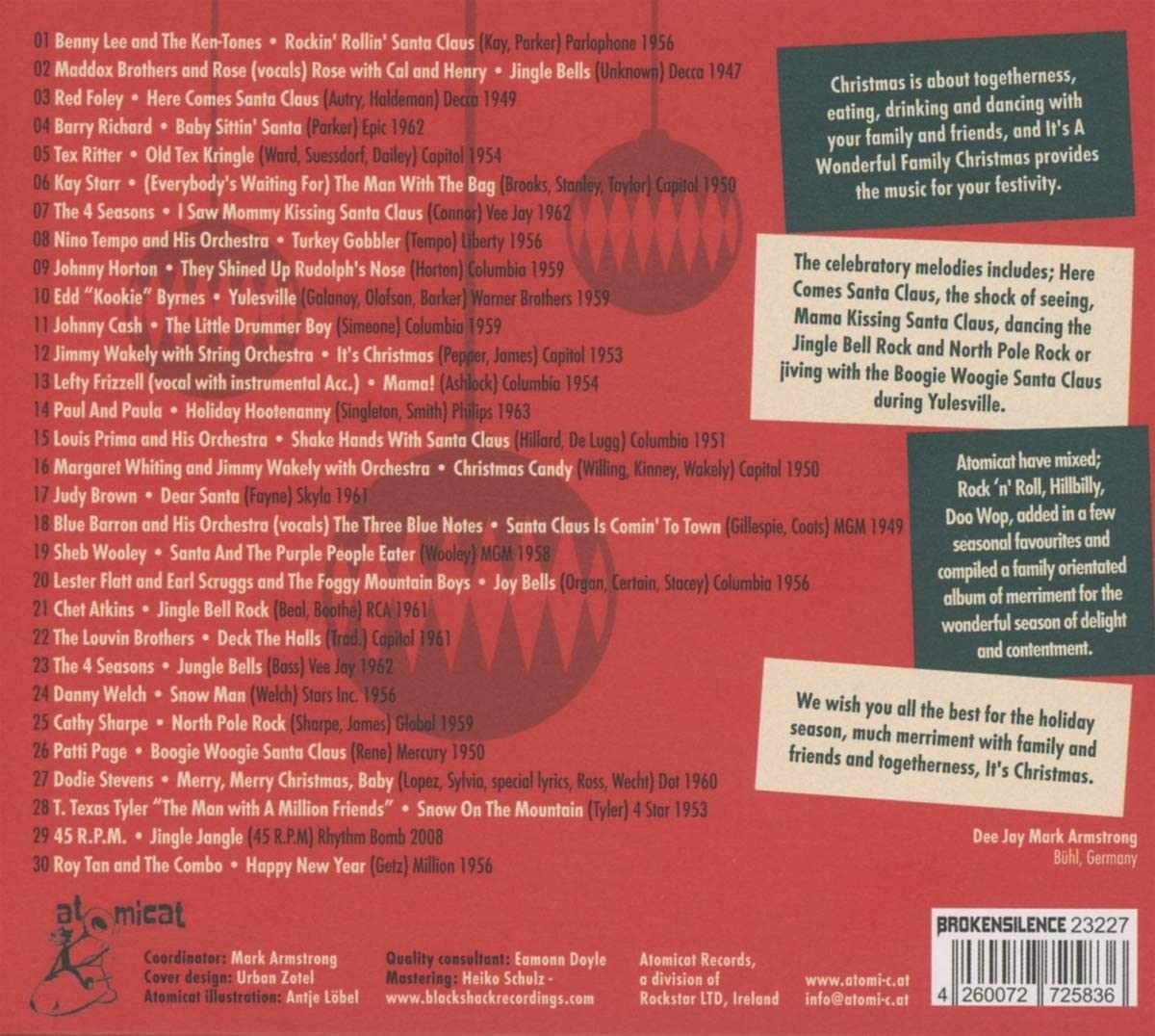 Various Artists/It's A Wonderful Family Christmas [CD]