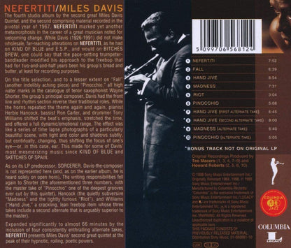 Davis, Miles/Nefertiti [CD]