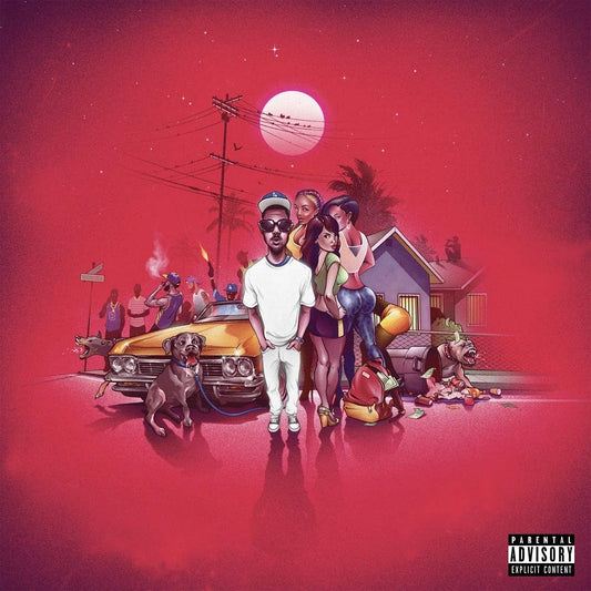 Blu & Oh No/A Long Red Hot Los Angeles Summer Night - Red Vinyl (2LP) [LP]