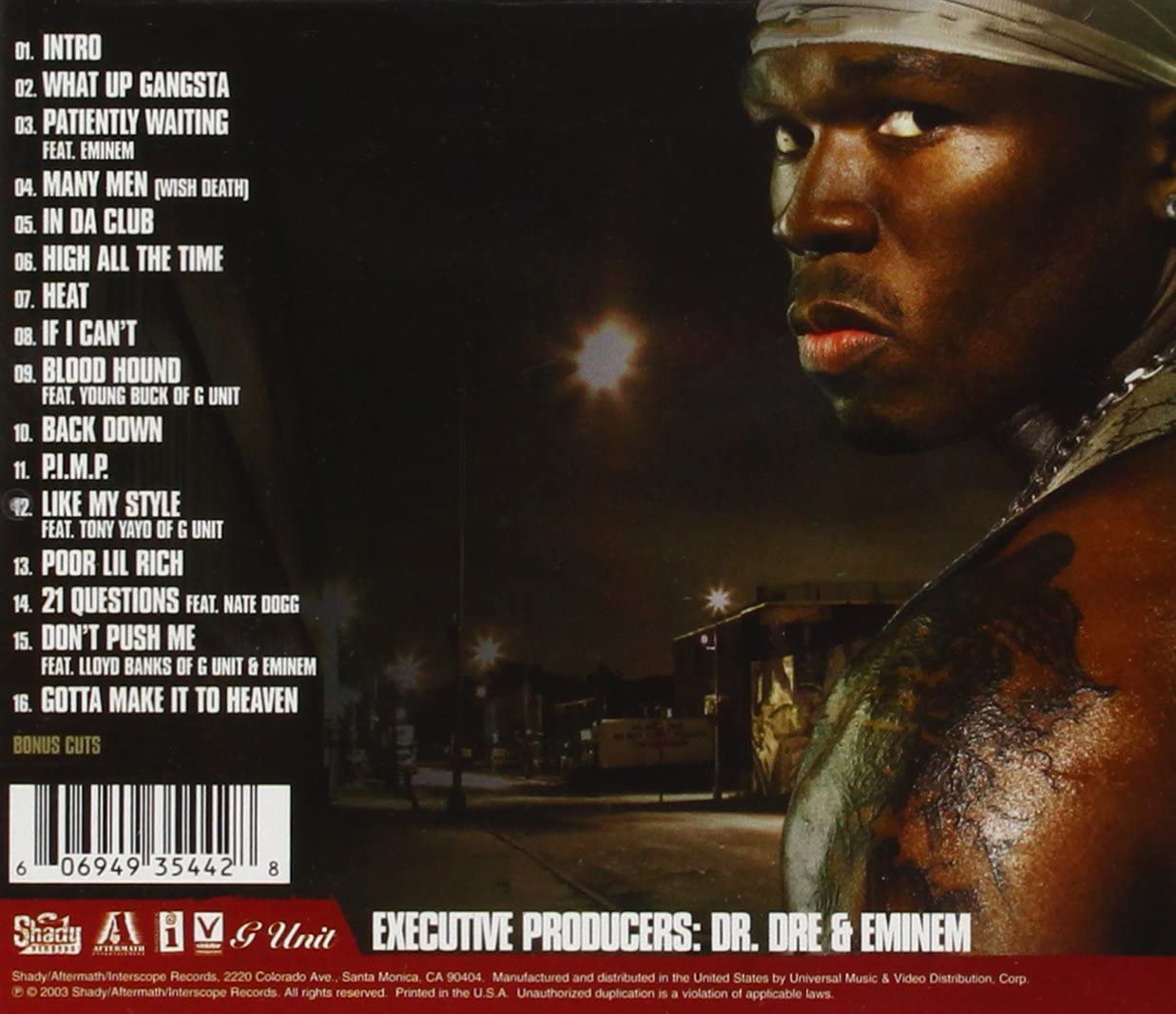 50 Cent/Get Rich Or Die Tryin' [CD]