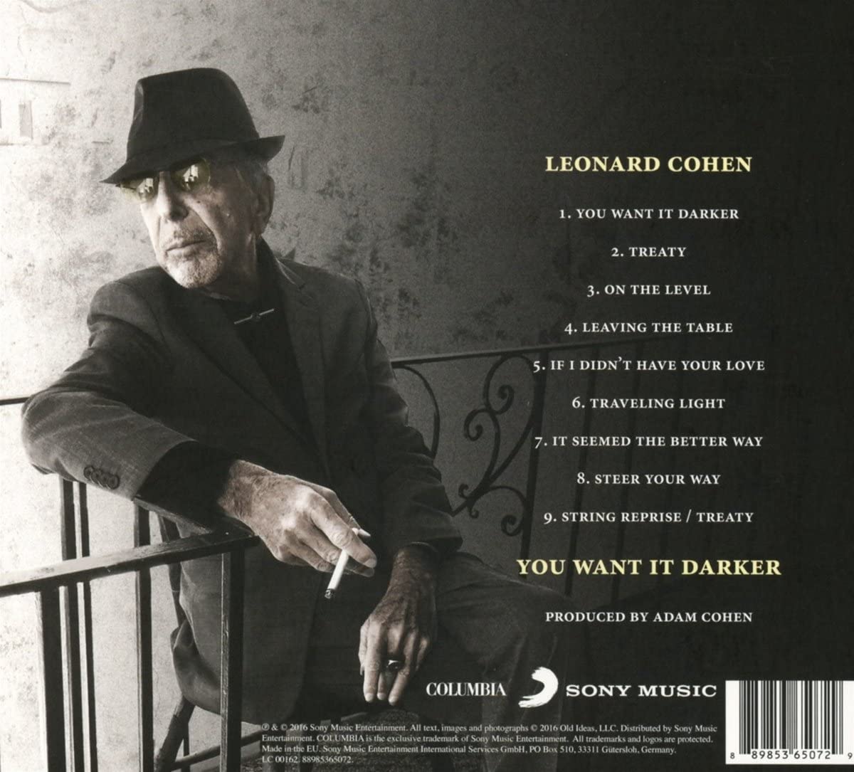 Cohen, Leonard/You Want It Darker [CD]
