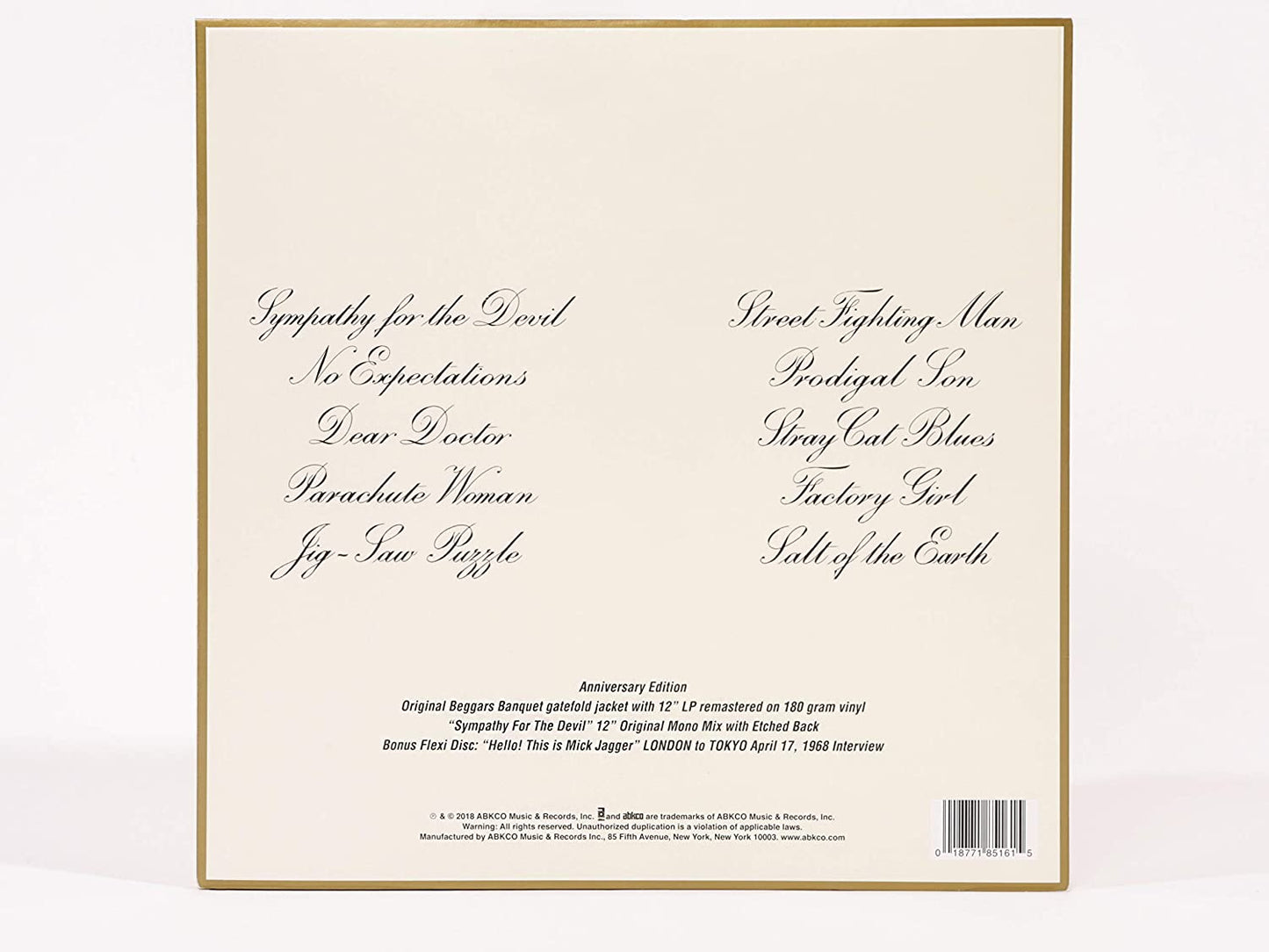 Rolling Stones/Beggars Banquet (50th Ann. RSVP Edition) [LP]