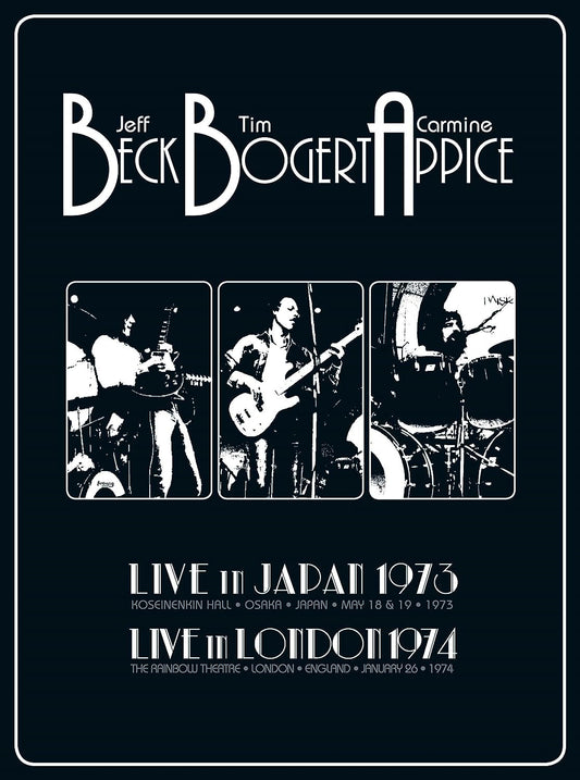 Beck, Bogert & Appice/Live 1973 & 1974 (4CD)