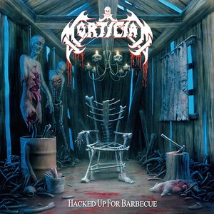 Mortician/Hacked Up For Barbecue (White with Splatter Vinyl) [LP]