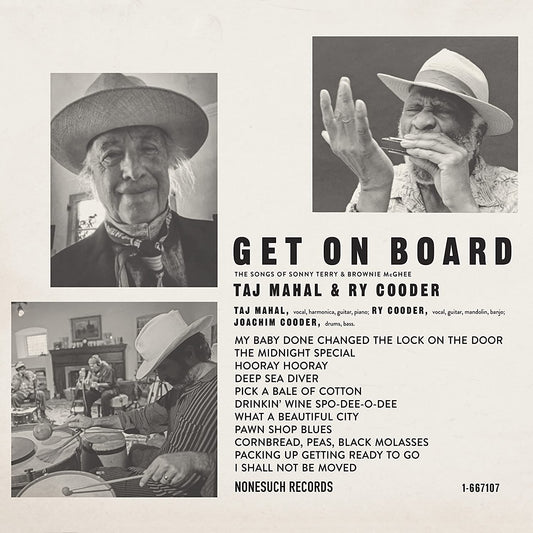 Mahal, Taj & Ry Cooder/Get On Board [CD]