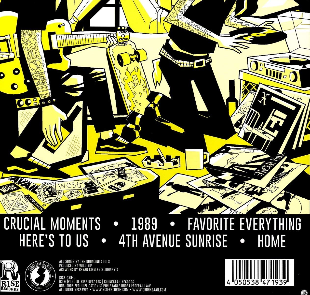 Bouncing Souls/Crucial Moments [LP]