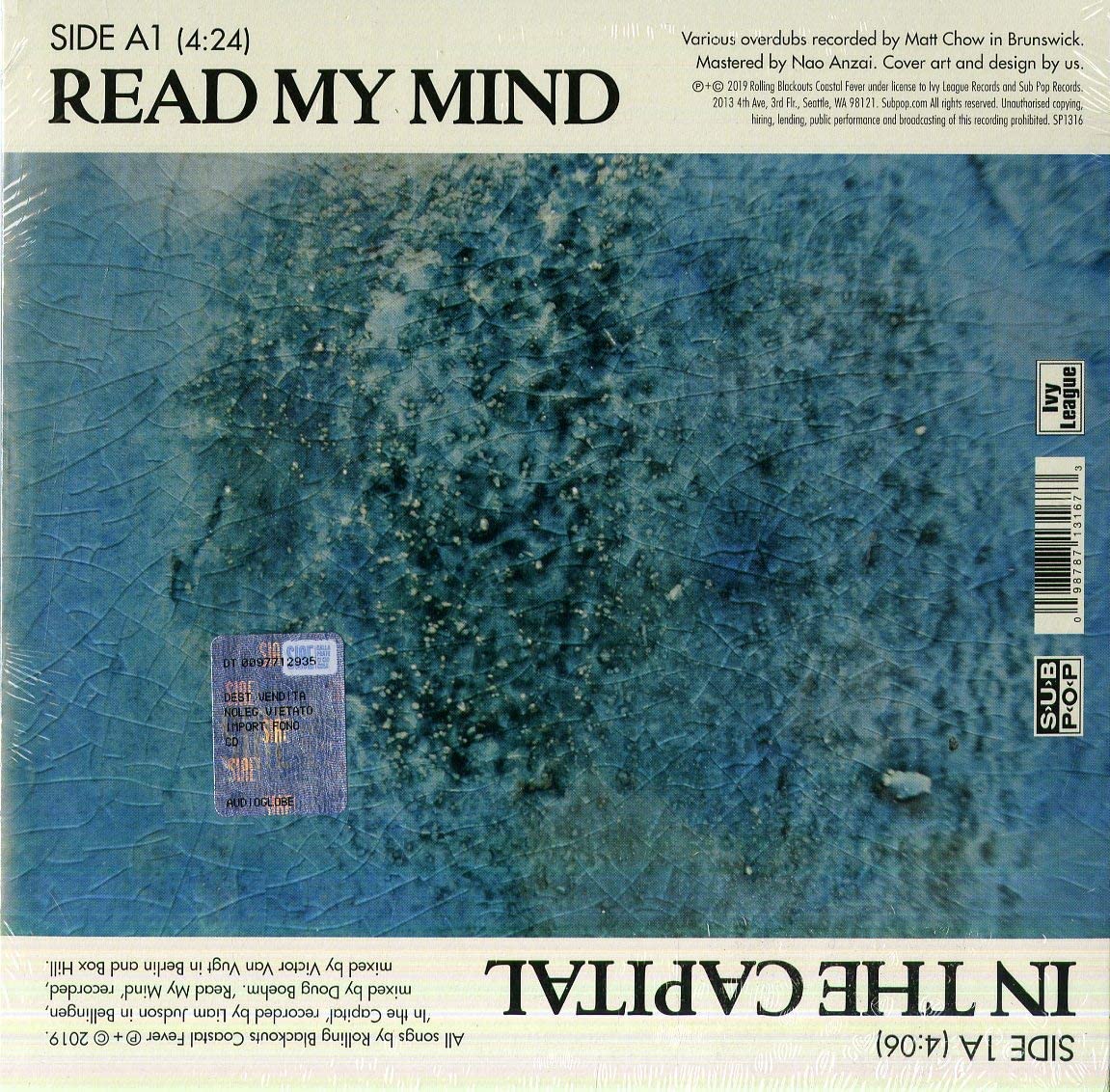Rolling Blackouts C.F./Read My Mind – In The Capital [7"]