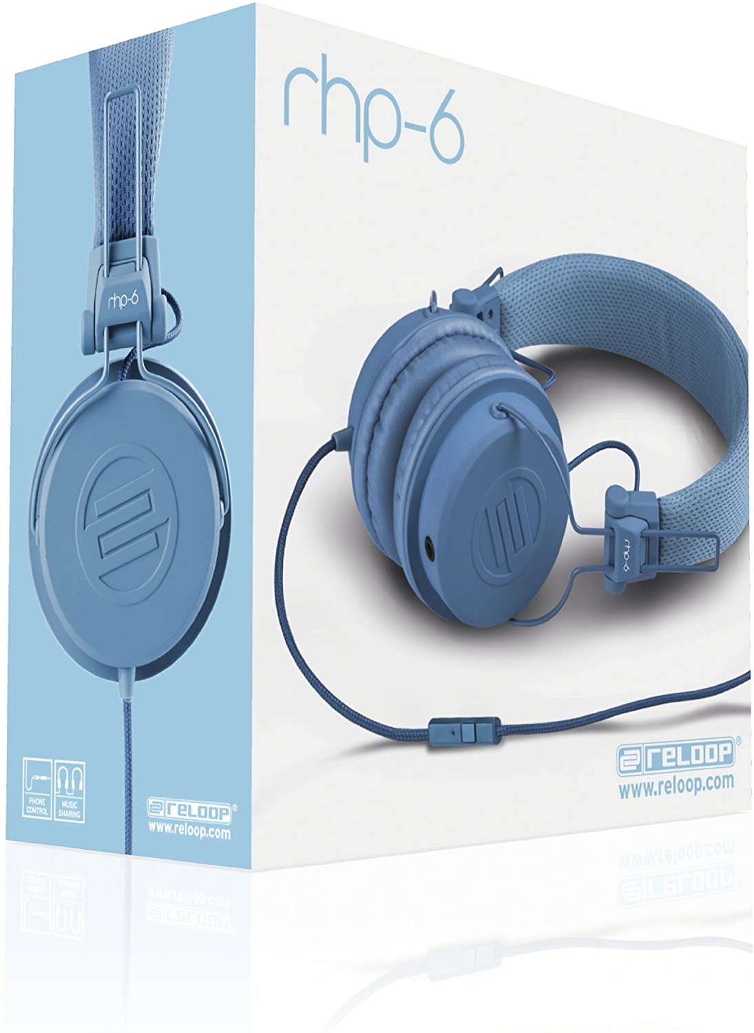 Reloop/RHP-6 Headphones (Blue)