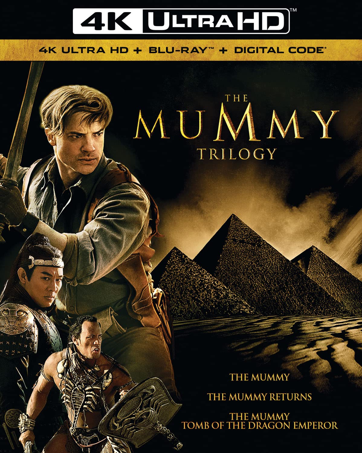 The Mummy: Trilogy (4K-UHD) [BluRay]