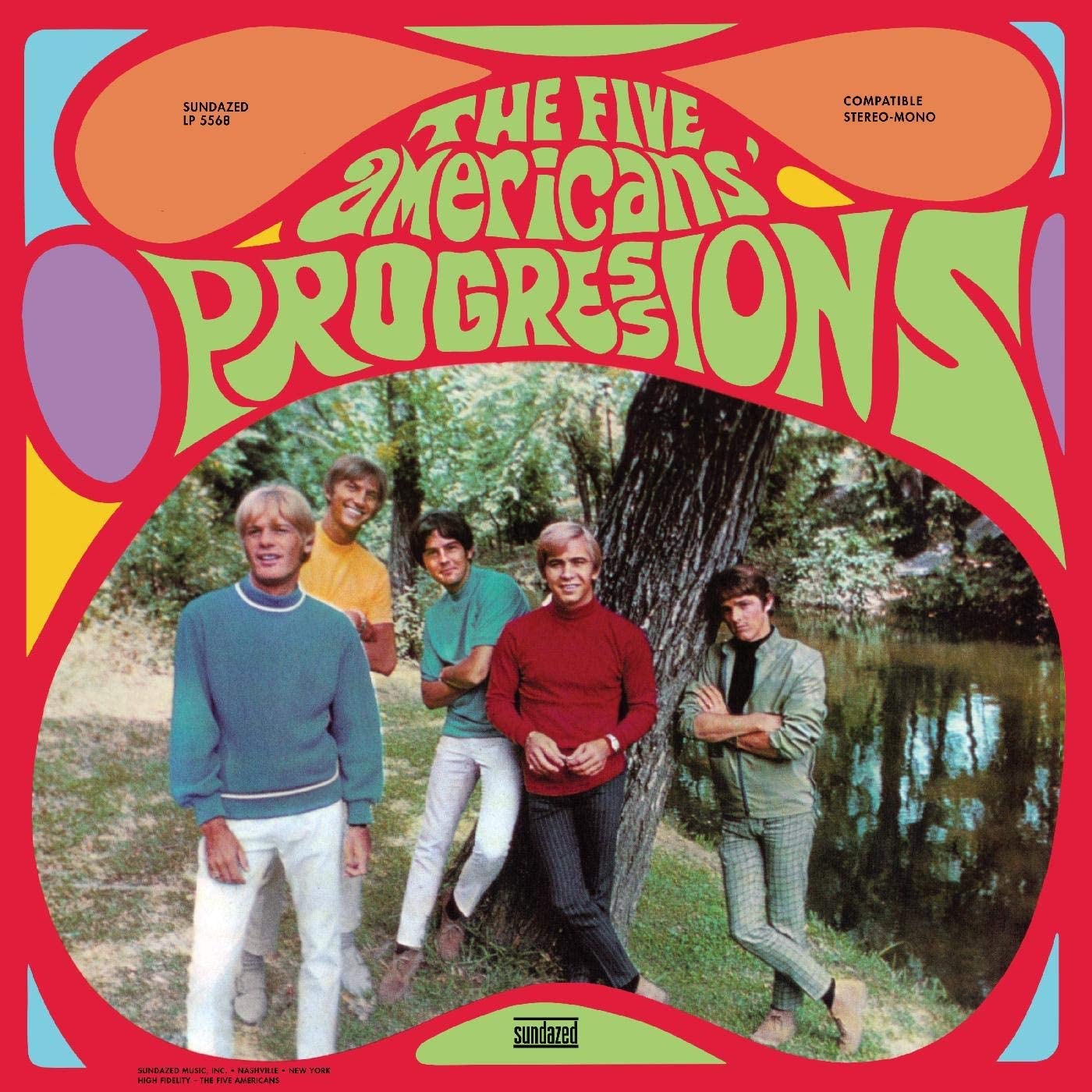 Five Americans, The/Progressions (Gold Vinyl) [LP]
