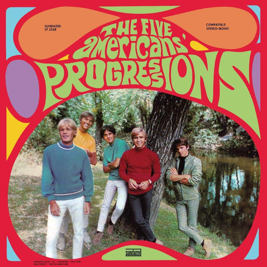 Five Americans, The/Progressions (Gold Vinyl) [LP]