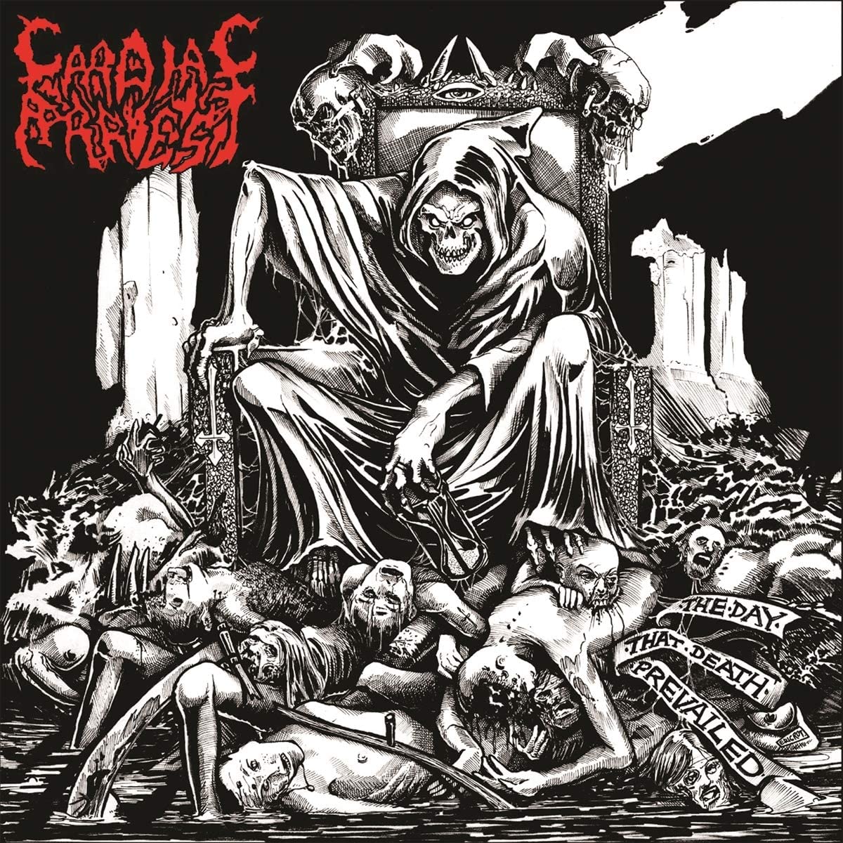 Cardiac Arrest/The Day That Death Prevailed (Gray Vinyl with Poster) [LP]