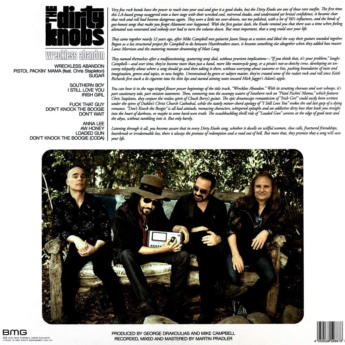 Dirty Knobs, The/Wreckless Abandon [LP]