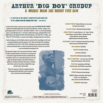 Crudup, Arthur/A Music Man Like Nobody Saw (5CD Bear Family Box) [CD]