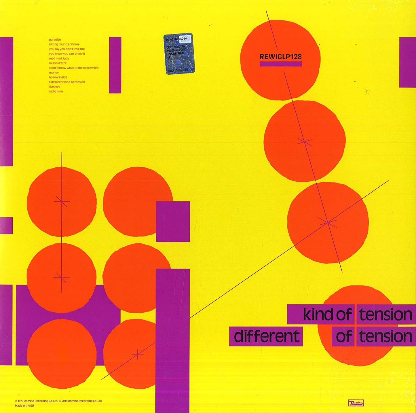 Buzzcocks/A Different Kind of Tension (Yellow Vinyl) [LP]