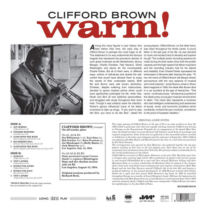 Brown, Clifford/Warm! [LP]