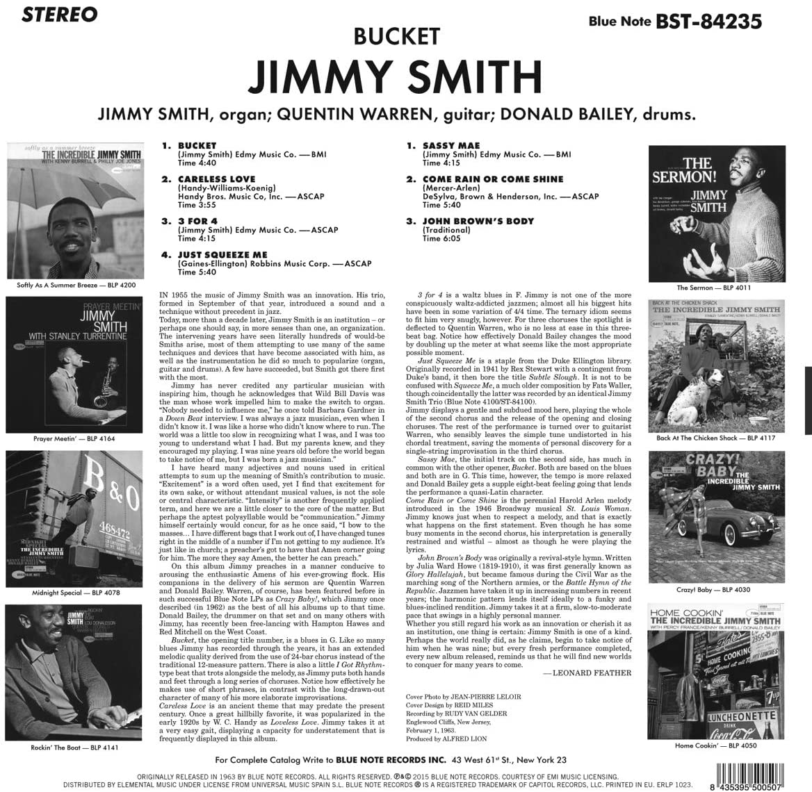 Smith, Jimmy/The Incredible [LP]