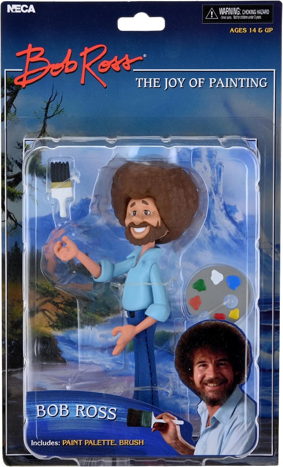 NECA: Toony Classics/Bob Ross Neca 6" Figure [Toy]