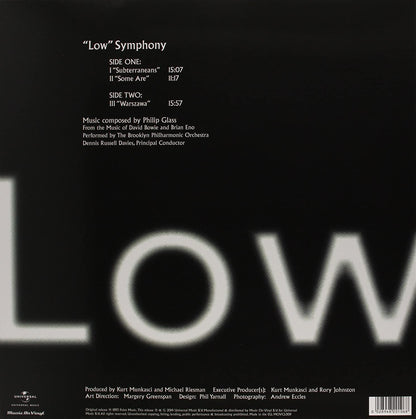 Glass, Philip/Low [LP]