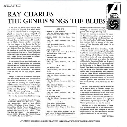 Charles, Ray/Sings The Blues - Mono [LP]
