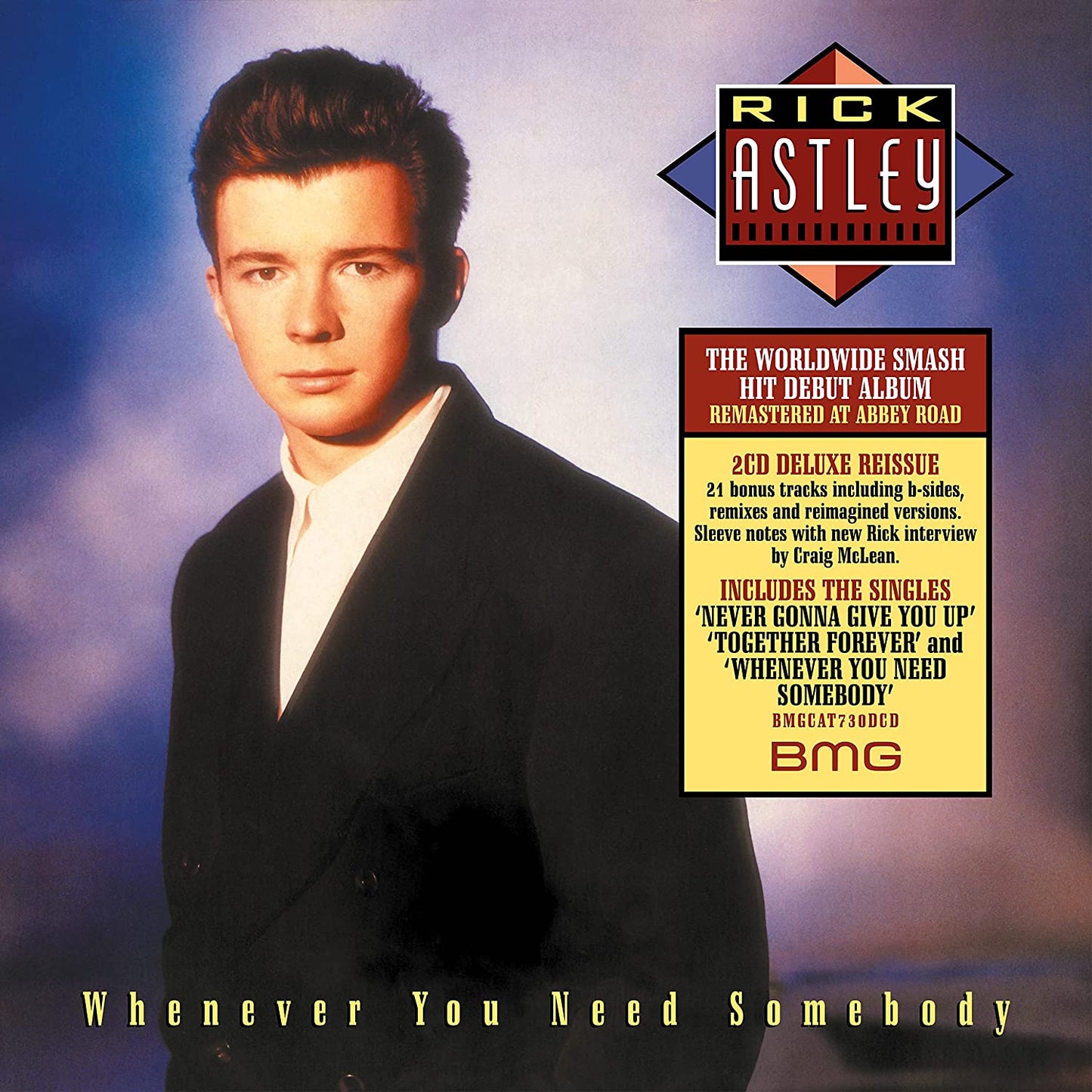 Astley, Rick/Whenever You Need Somebody (Deluxe 2CD)
