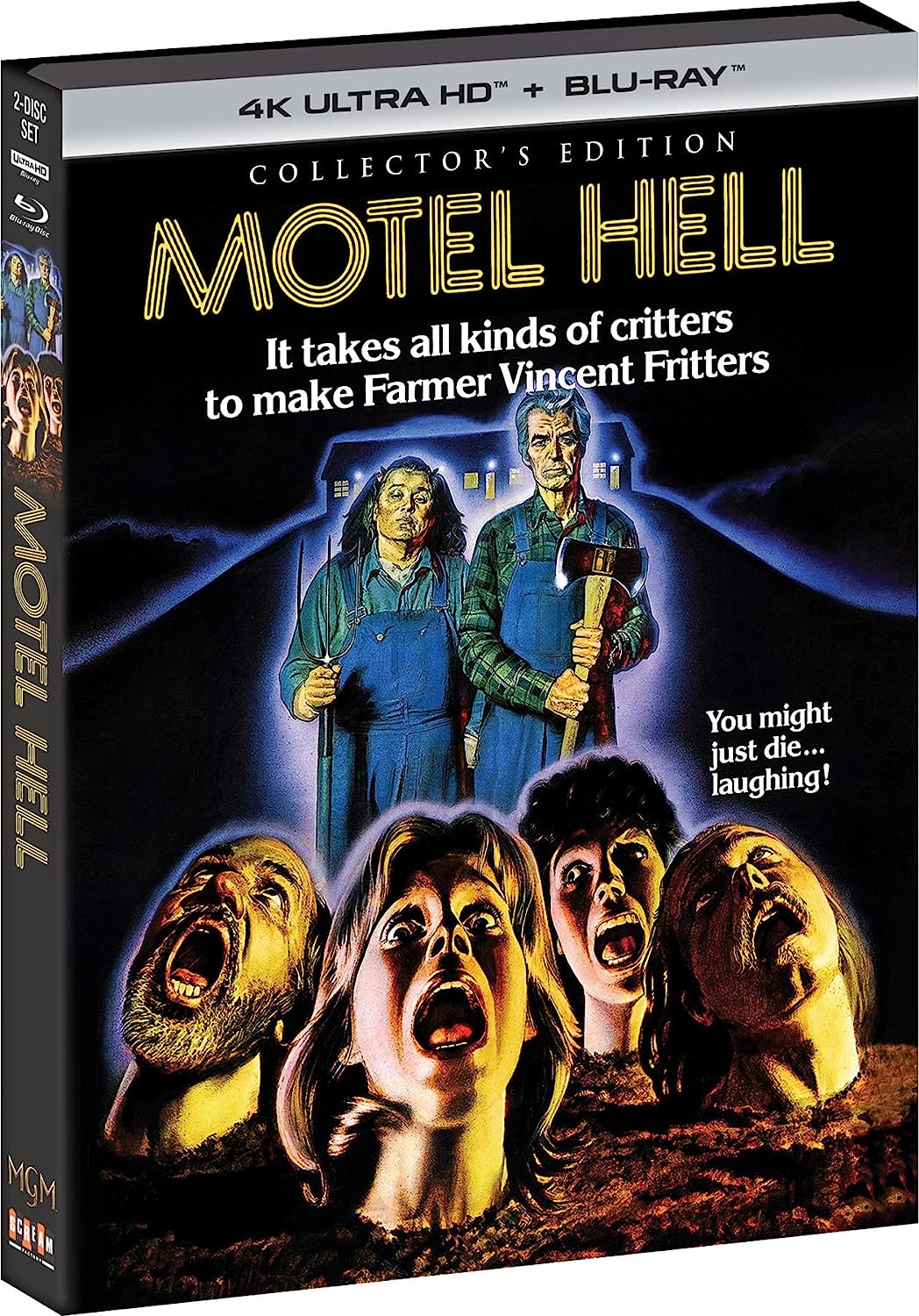 Motel Hell (4K-UHD + Bluray)