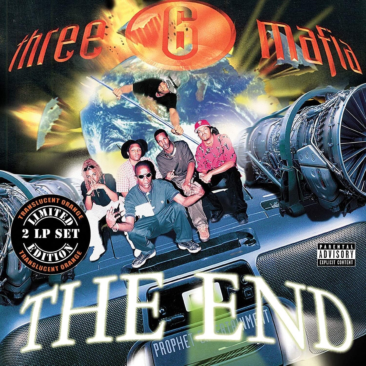 Three 6 Mafia/The End (Translucent Orange Vinyl) [LP]