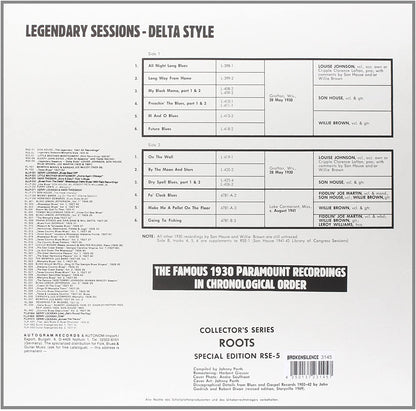Legendary Sessions/Delta Style [LP]