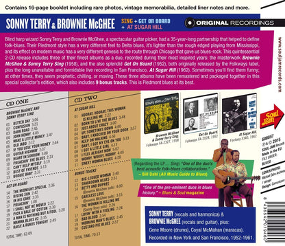 Terry, Sonny & McGhee, Brownie/Sing, Get On Bored, At Sugar Hill [CD]