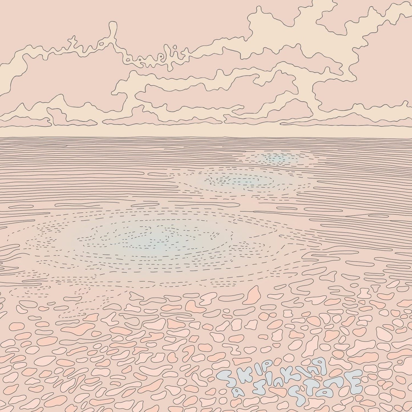 Mutual Benefit/Skip A Sinking Stone [LP]