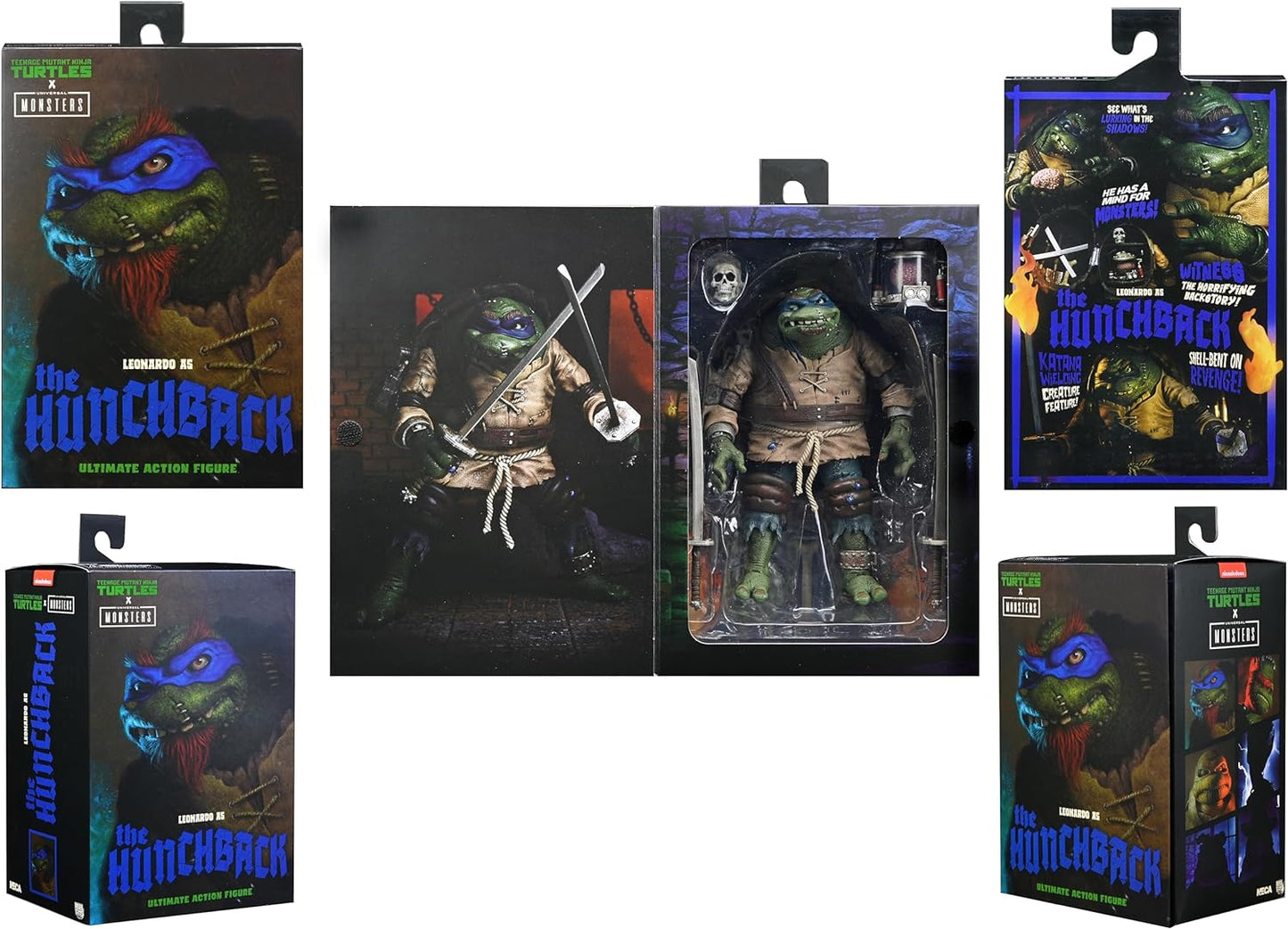 NECA/TMNT Universal Monsters: Leonardo as The Hunchback [Toy]