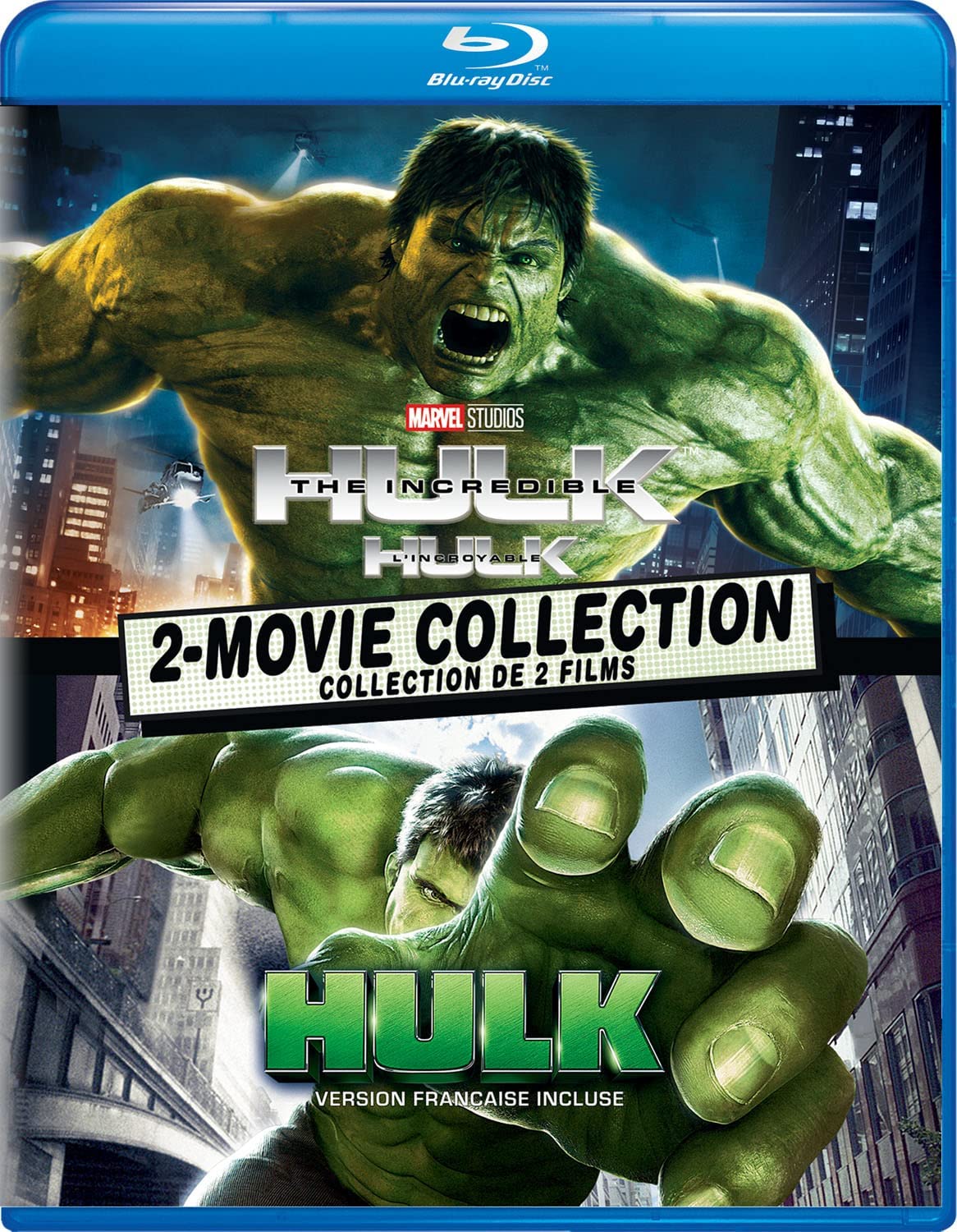 The Incredible Hulk/Hulk (2 Movie Collection) [BluRay]